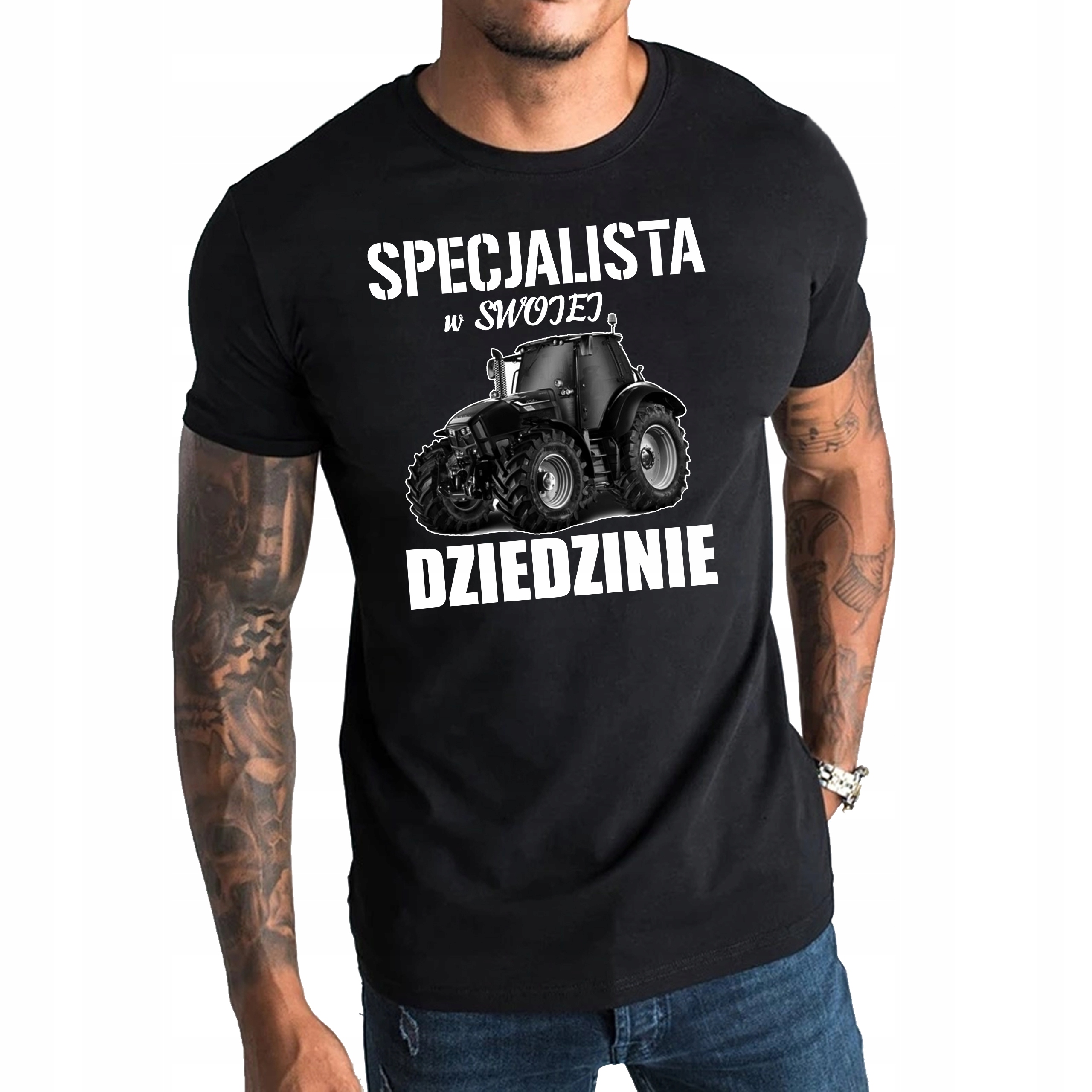 

Koszulka Traktor Rolnik Specjalista Farmer S