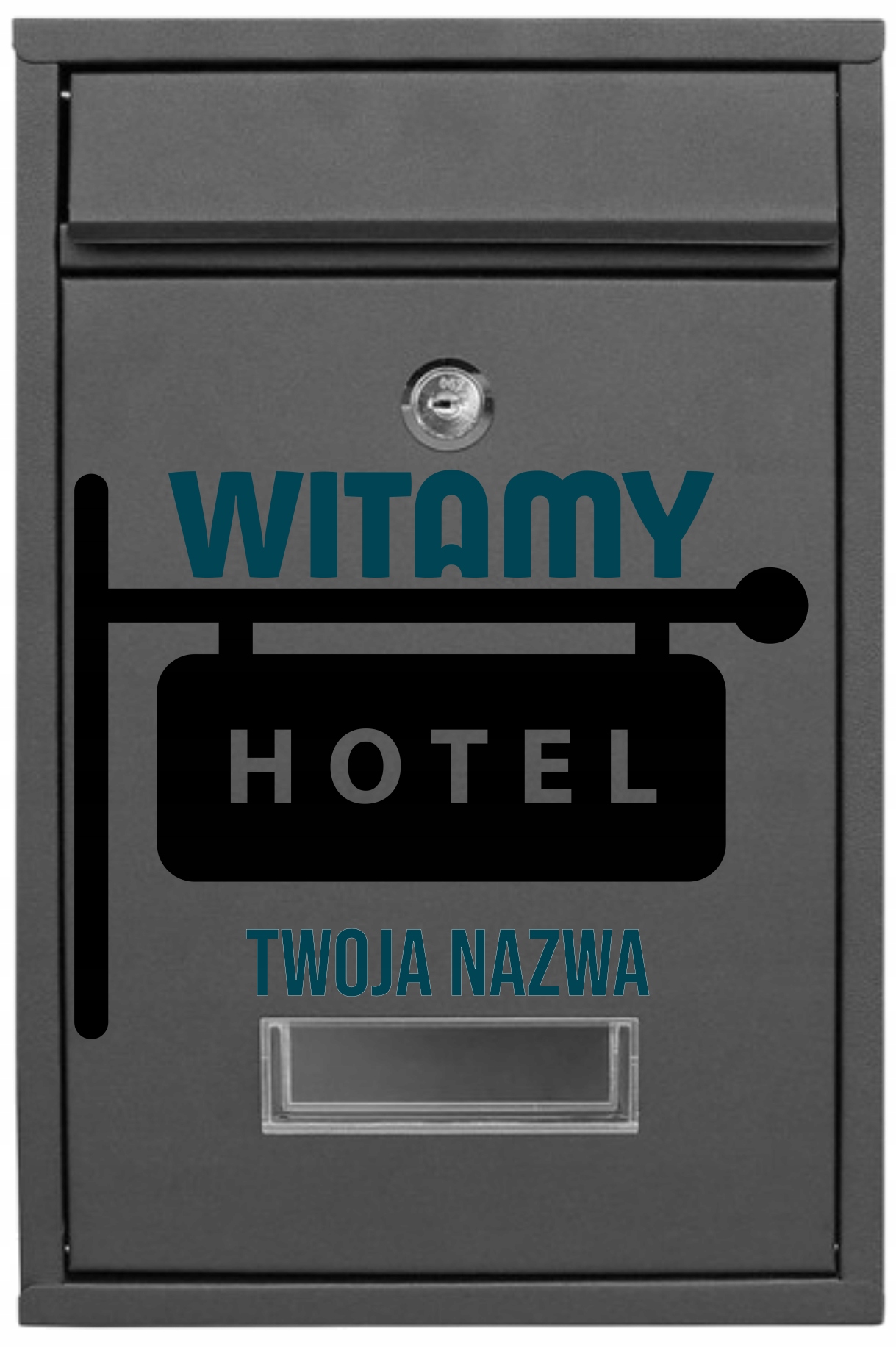 Poštovní Schránka Na Dopisy Personalizovaná Vítejte Hotel Vaše jméno