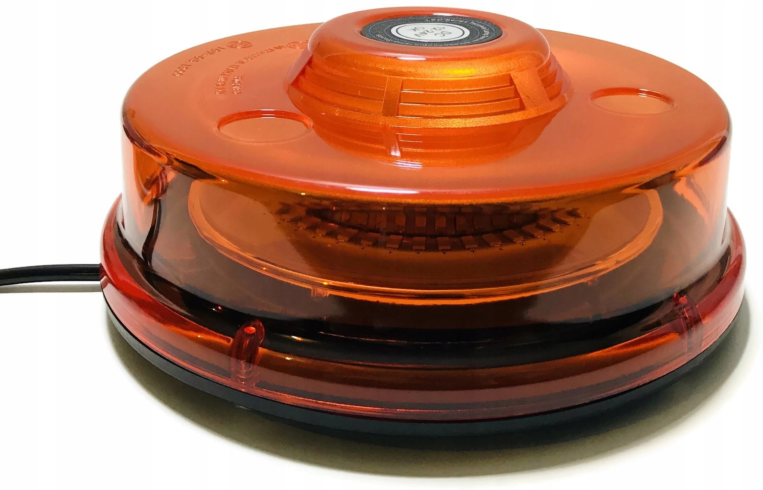 KOGUT LED UFO LAMPA OSTRZEGAWCZA STROBOSKOP MAGNES Kolor pomarańczowy