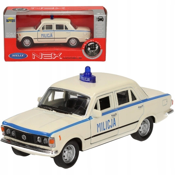 FIAT 125P MILICJA 0031