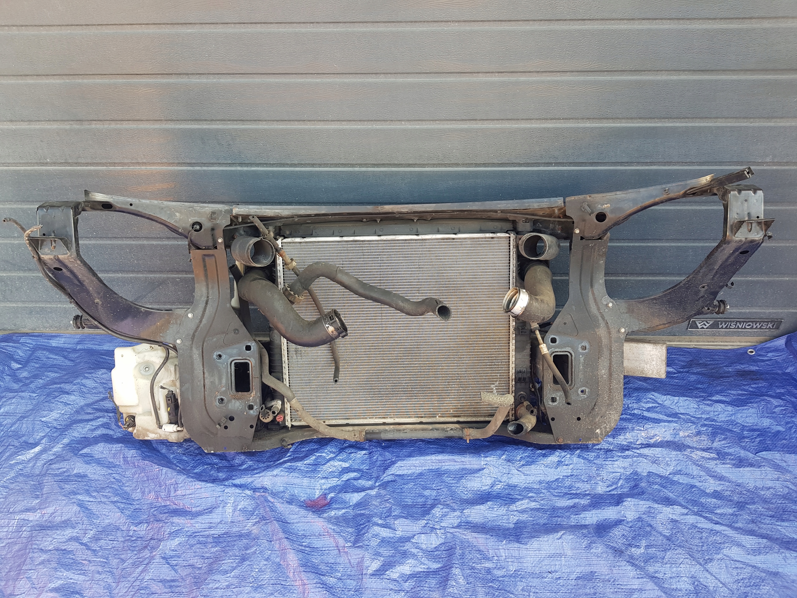 support panel for radiators radiator MERCEDES ML W164 LIFT 3.0CDI