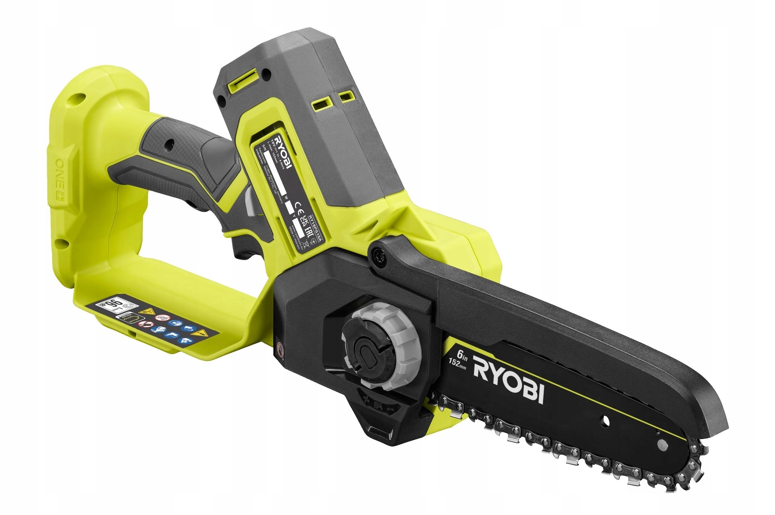 Piła Łańcuchowa Akumulatorowa Mini Pilarka Gałęziówka 15cm 18V Ryobi