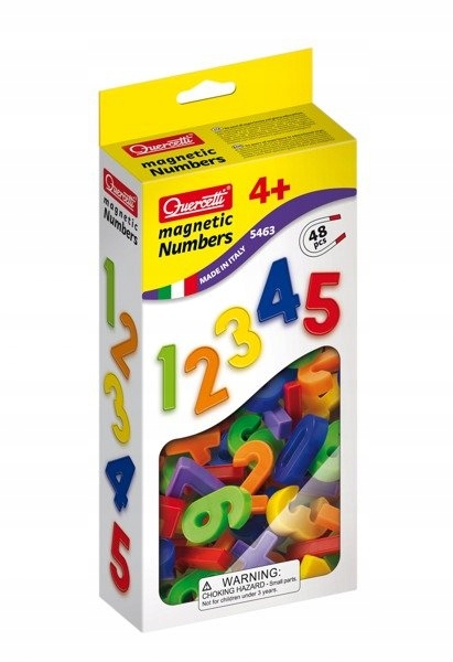 CYFERKI MAGNETYCZNE 48 SZTUK Quercetti 5463