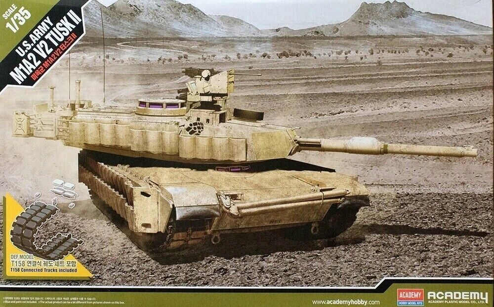 Academy 13504 M1A2 V2 Abrams jako Polská Armáda