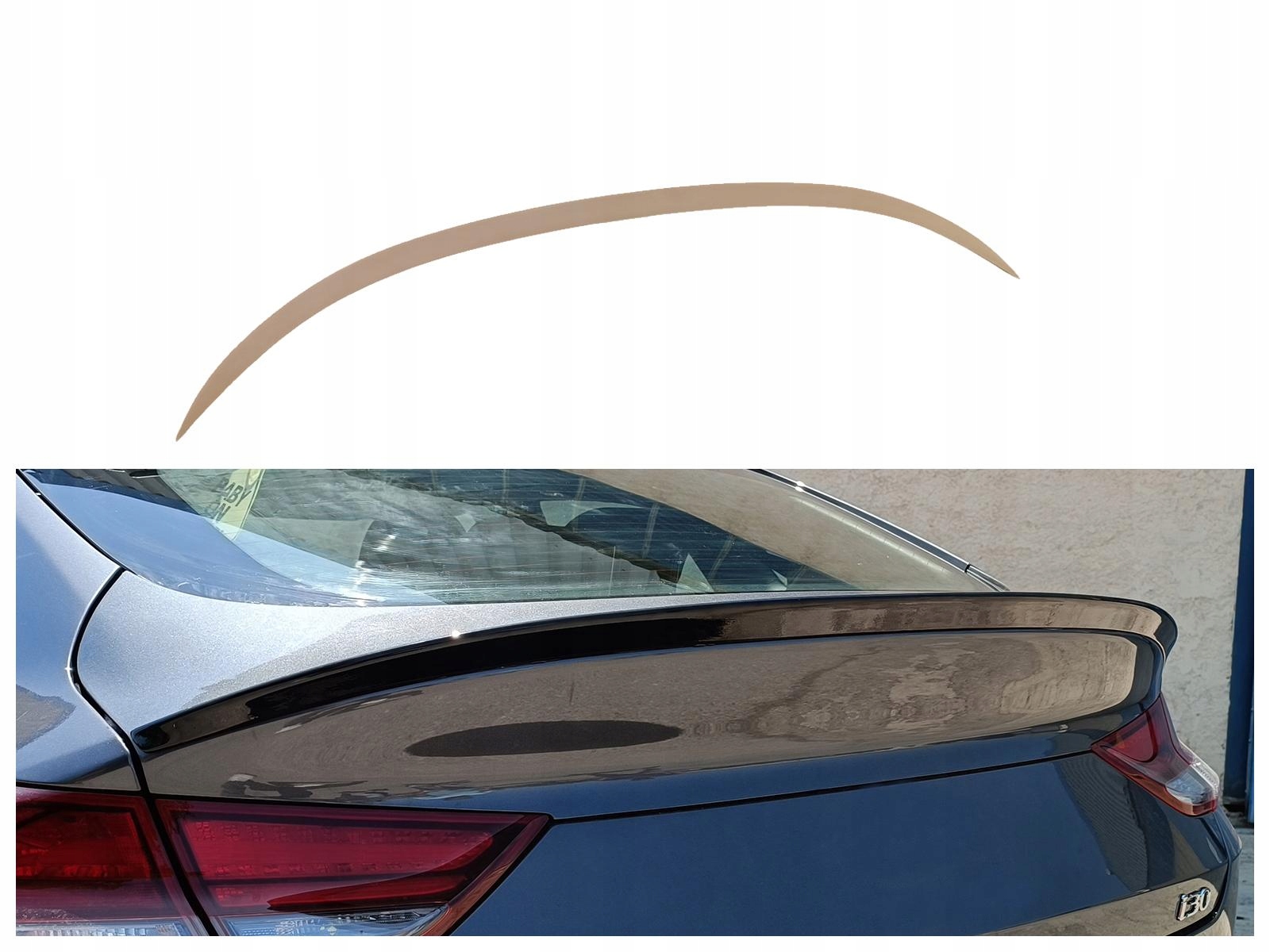 Lotka spoileru zadní klapky pro Hyundai I30 N Pde III 2017- Liftback