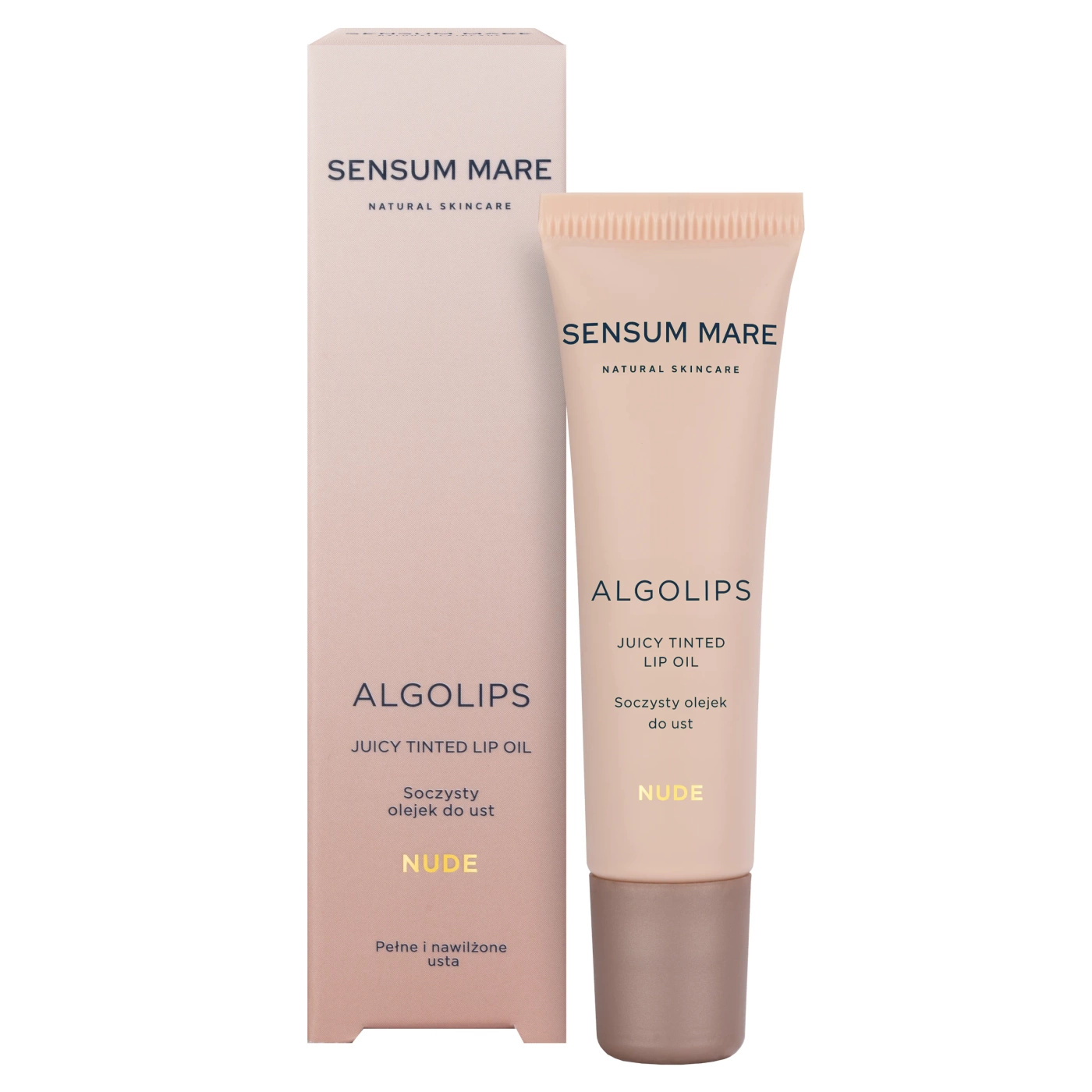 Sensum Mare Algolips Juicy Tinted Lip Oil Šťavnatý olej na rty Nude