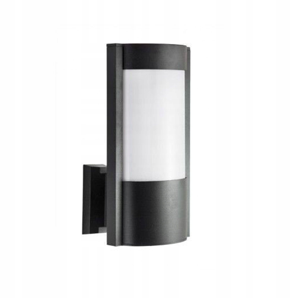 Zahradní nástěnné svítidlo kulatý, černé, E27 60 W, IP54