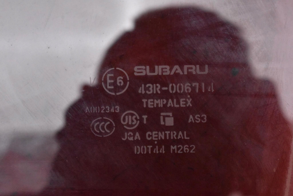 window side left rear part rear SUBARU FORESTER 4 IV 12-16