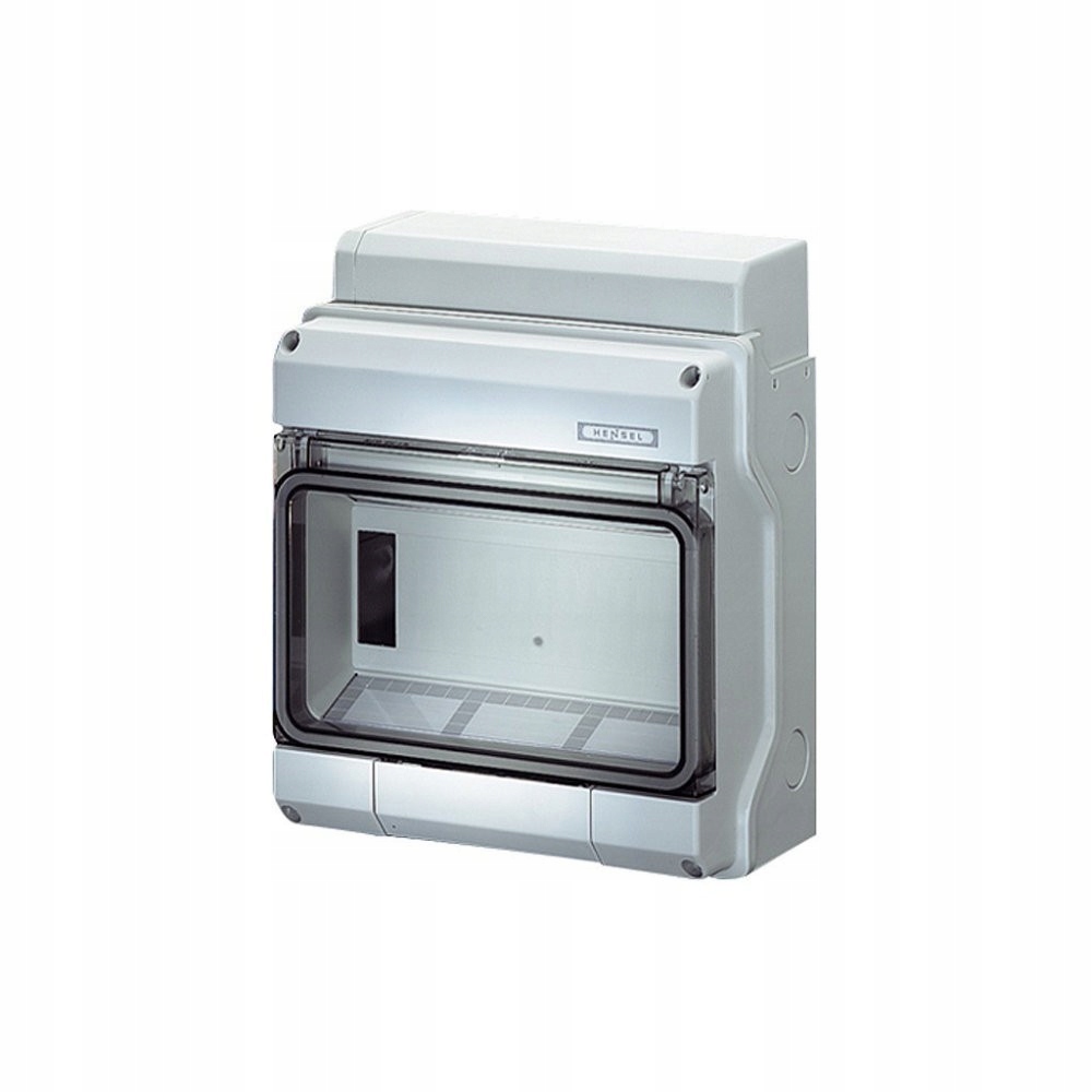 Hermetický modulární rozvaděč 1x9 na omítku 1000V IP65 Hensel Kv Pc 810