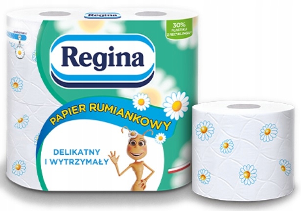 

Regina Papier Toaletowy Rumianek 3-warstw 4rolki