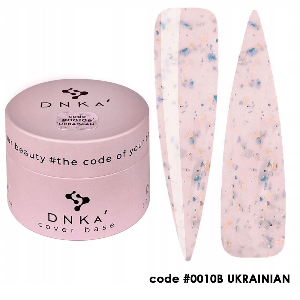 Rubber Base French Cover DNKa Barevná báze 30 ml #0010B' Ukrajinský