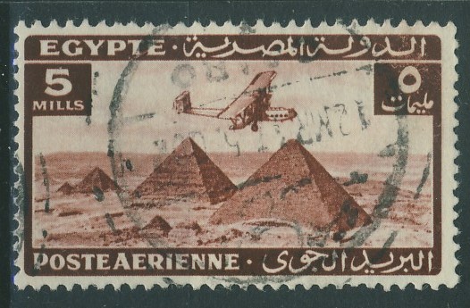 Egypte 5 mills - Samolot Piramidy