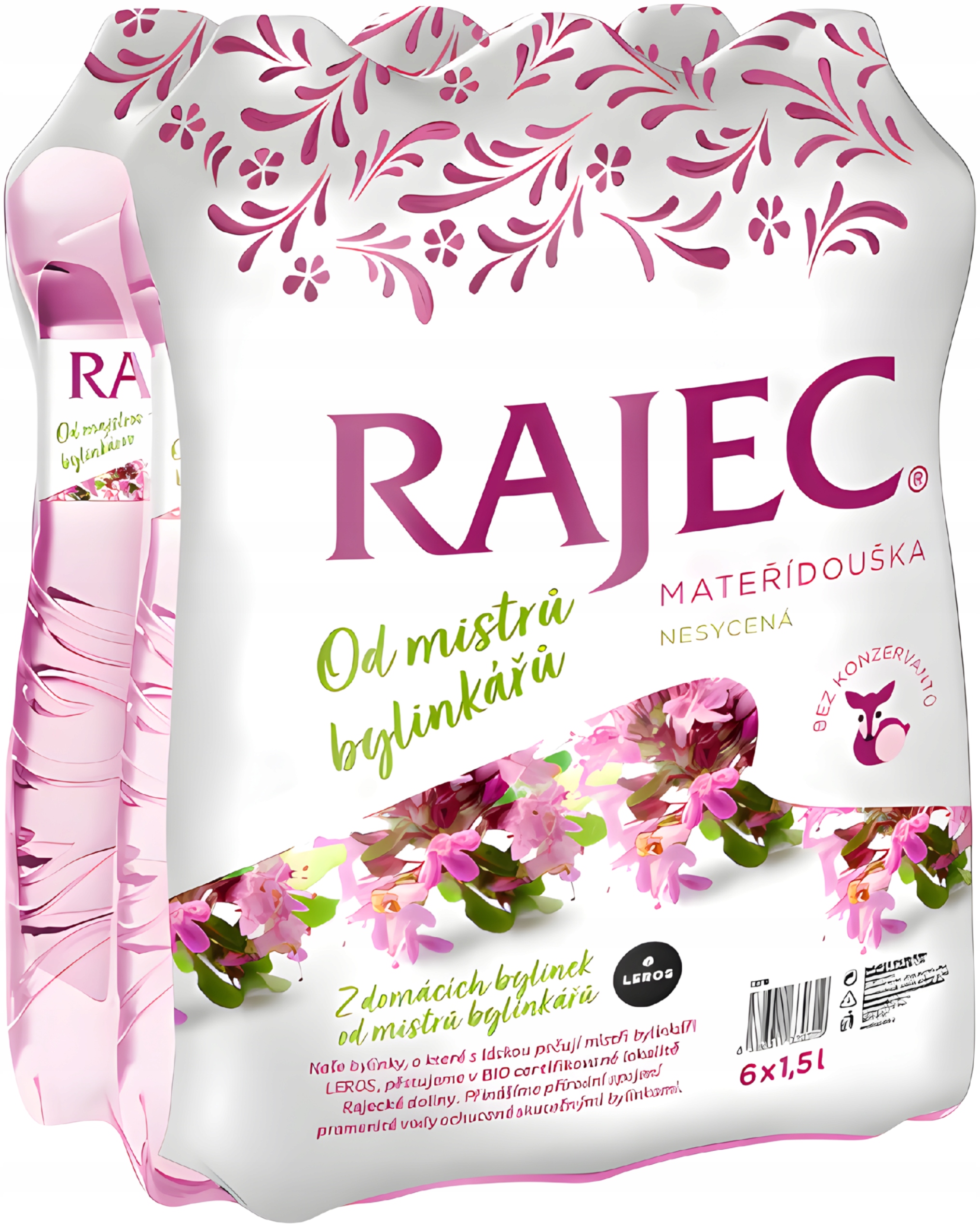 Levně Rajec Bylinka Mateřídouška nesycená 6×1,5l