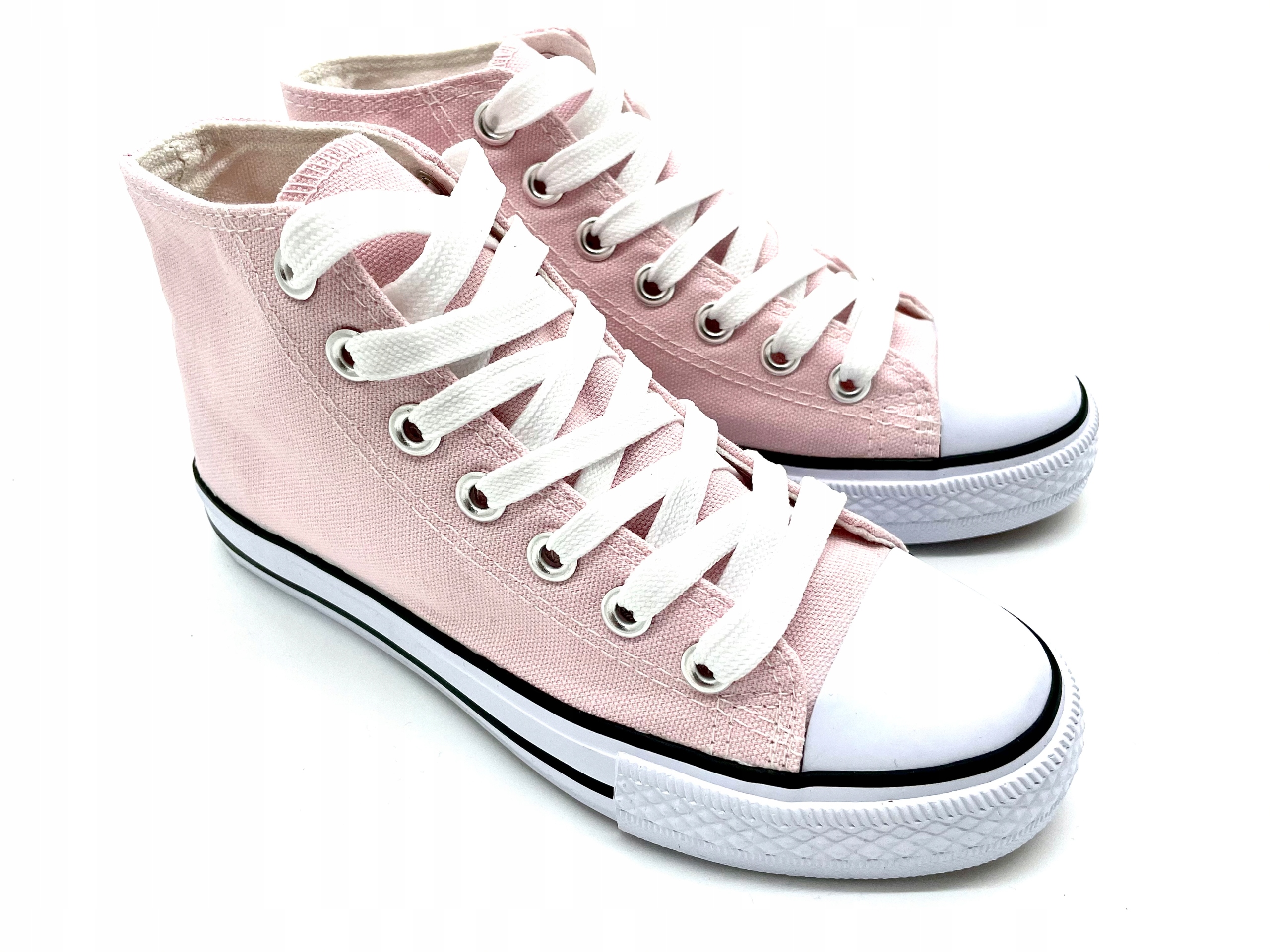 TRAMPKI TENISÓWKI SPORTOWE KLASYCZNE RÓŻOWE 38