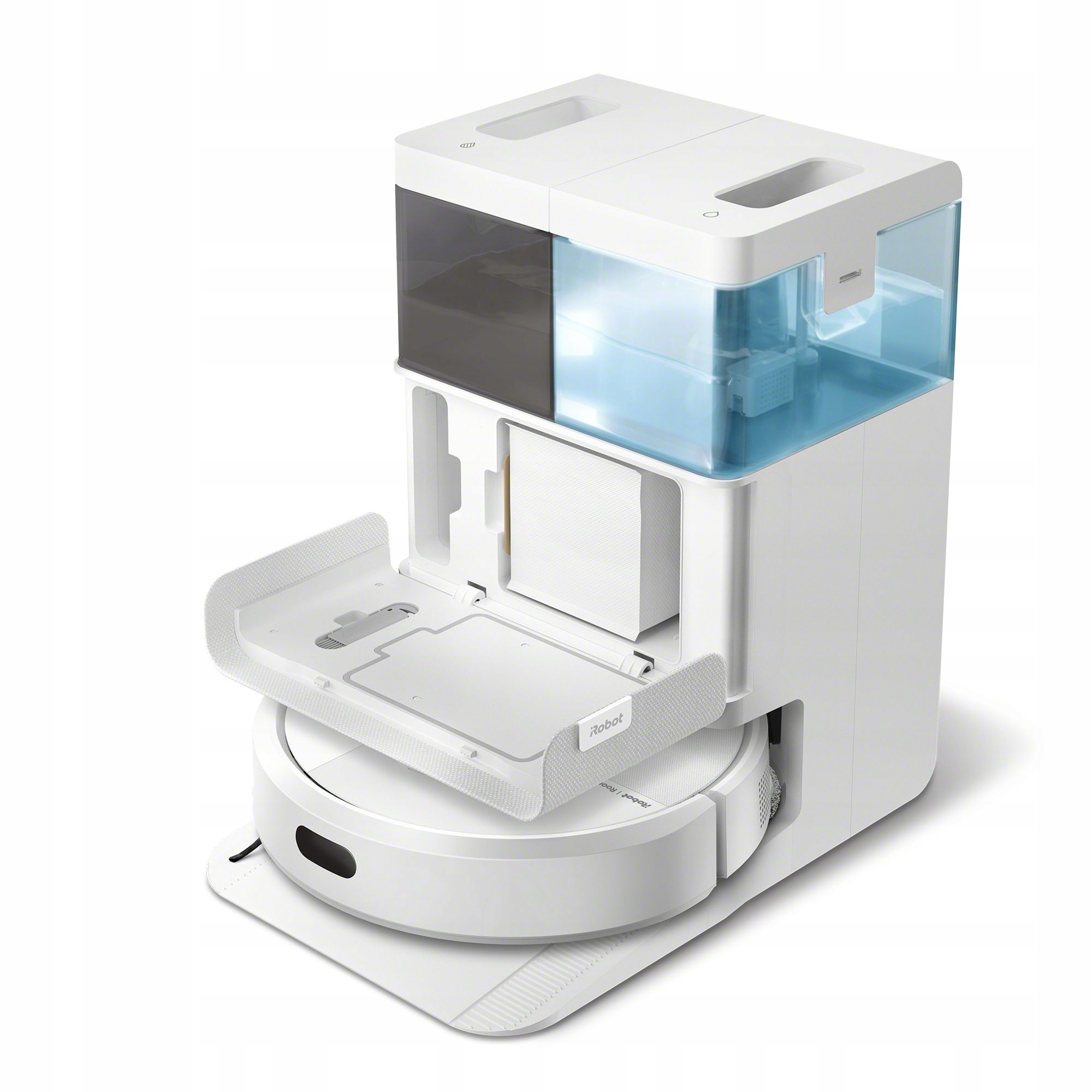 Robot sprzątający iRobot Roomba Plus 405 Combo + stacja AutoWash biały Moc 0 W