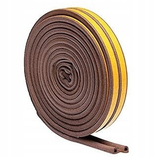 2x USZCZELKA DO OKNA DRZWI TYP P 5x9mm 20metrów