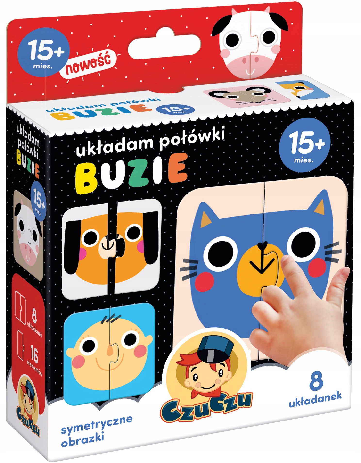 

CzuCzu Moje Pierwsze Puzzle Układam Połówki 15m+