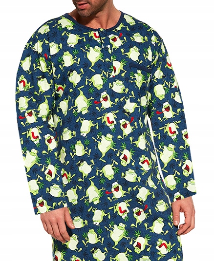 KOSZULA NOCNA MĘSKA +SZLAFMYCA CORNETTE r XL Marka Cornette