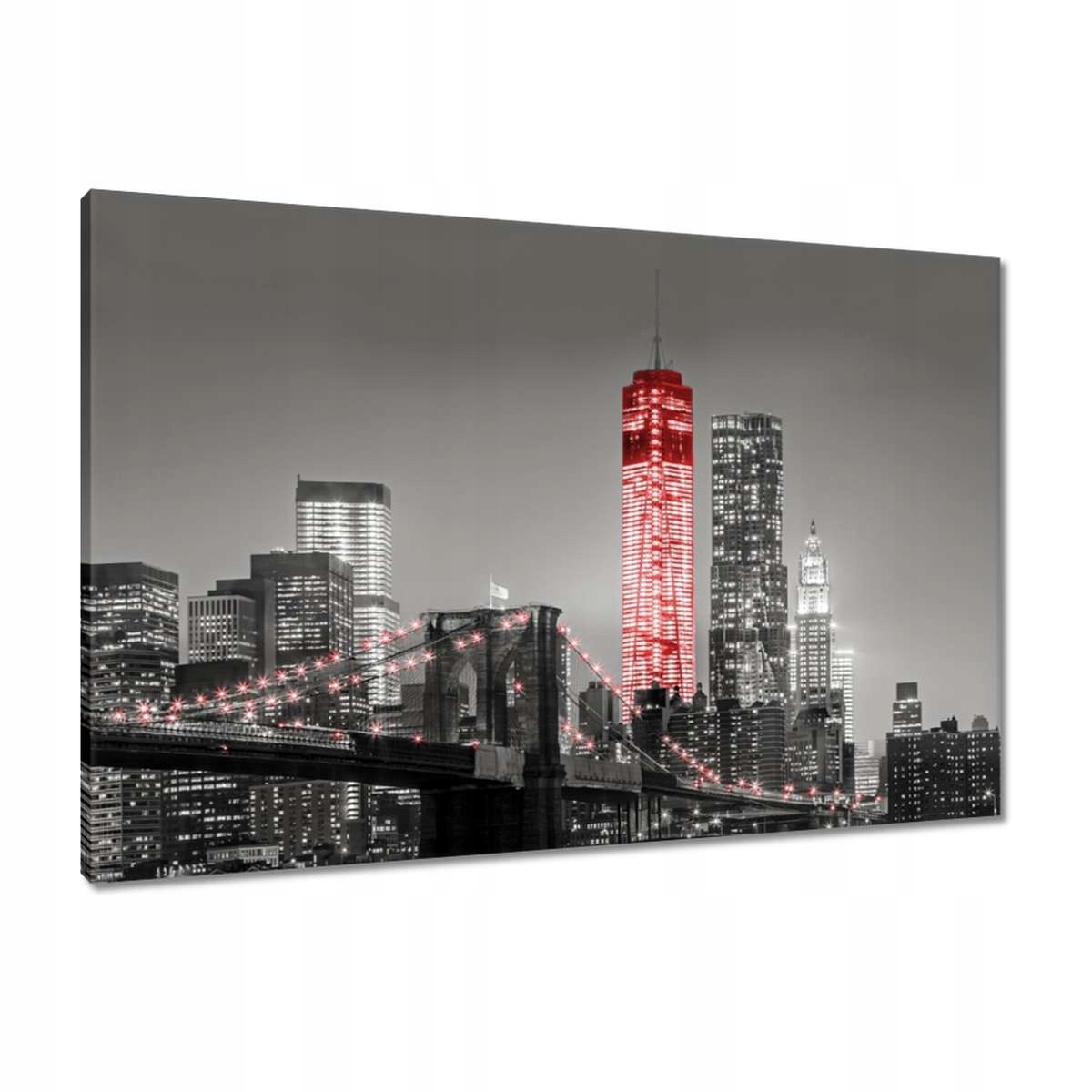 Obrazy 90x60 New York Manhattan Most