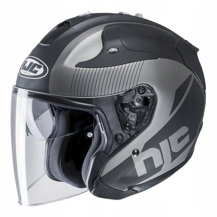 Prilba Hjc Fg-jet Acadia Black/grey strieborná Darčeky