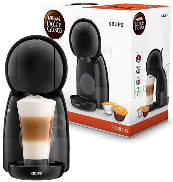 Krups Piccolo XS KP1A3- NESCAFÉ Dolce Gusto Black - Italian coffee