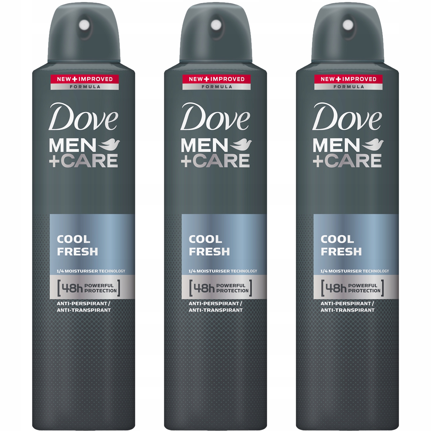 

Dove Men Dezodorant Spray Care Cool Fresh 3x250ml