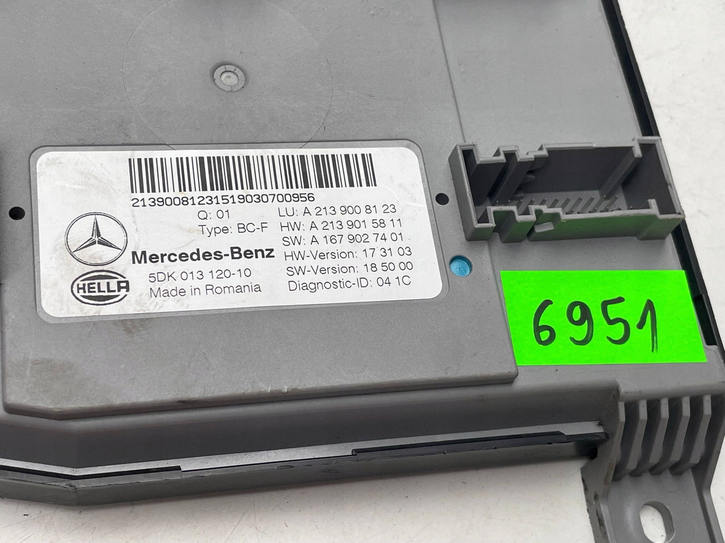 Unité commande confort MERCEDES CLS 2139008123 A2139008123 !J