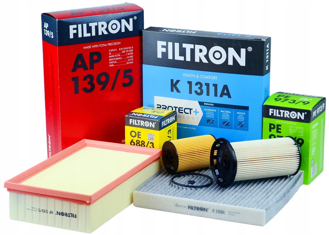 Sada filtrů Filtron Audi A3 Vw Golf VII Tiguan Passat B8 Octavia 2.0 Tdi