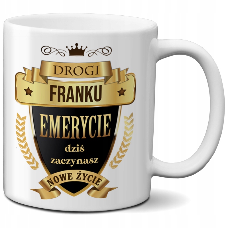 

Kubek Z Nadrukiem Dla Emeryta Lub Emerytki