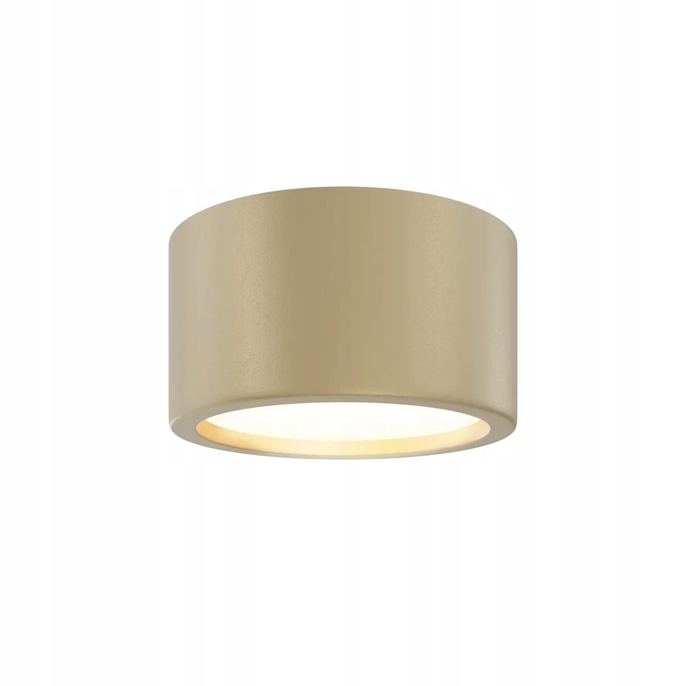 Stropní bod matný zlatý kulatý Ø17 cm pro Led koupelnu 3000K IP44 Maytoni