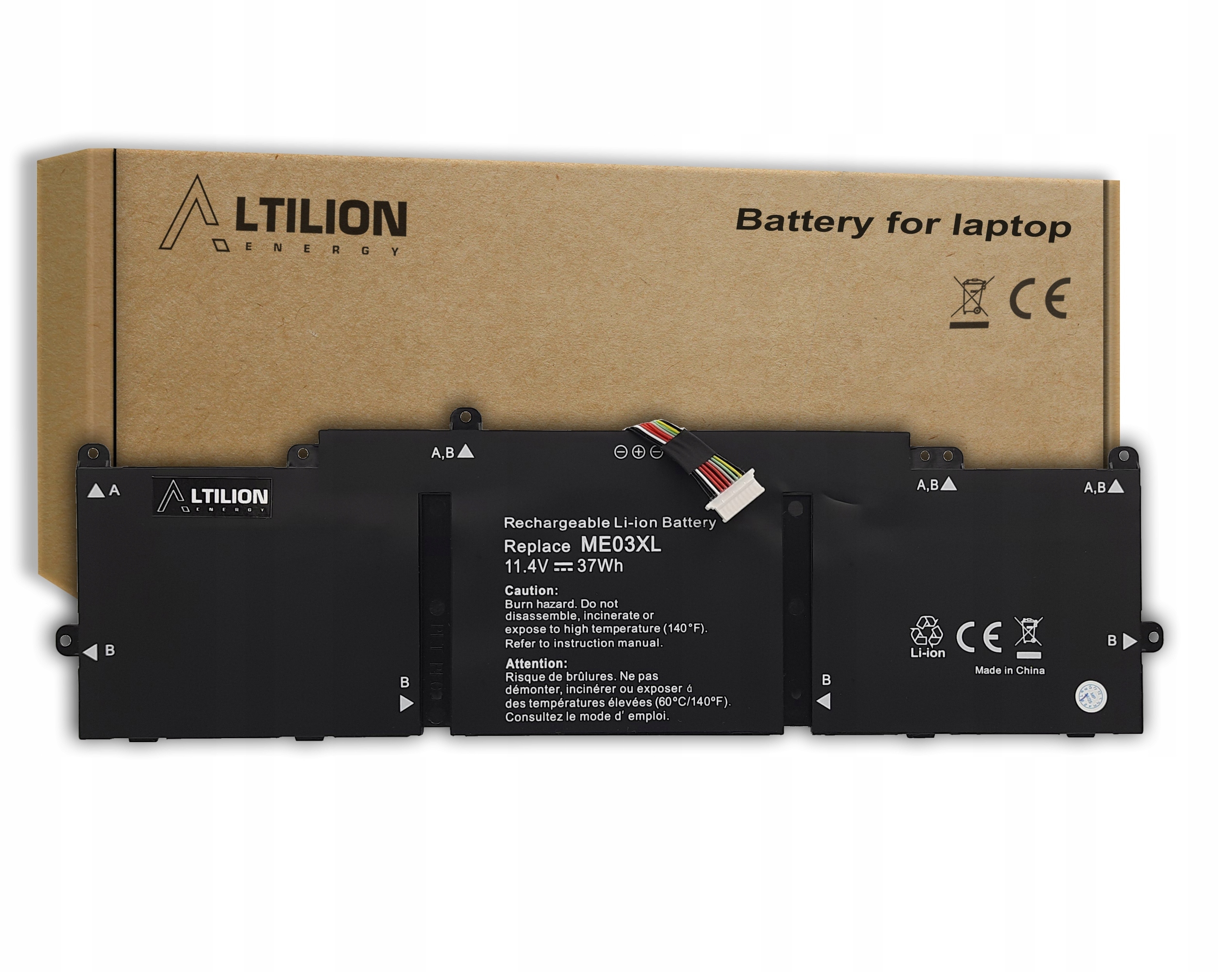 Baterie Altilion Energy ME03XL kompatibilní s Hp