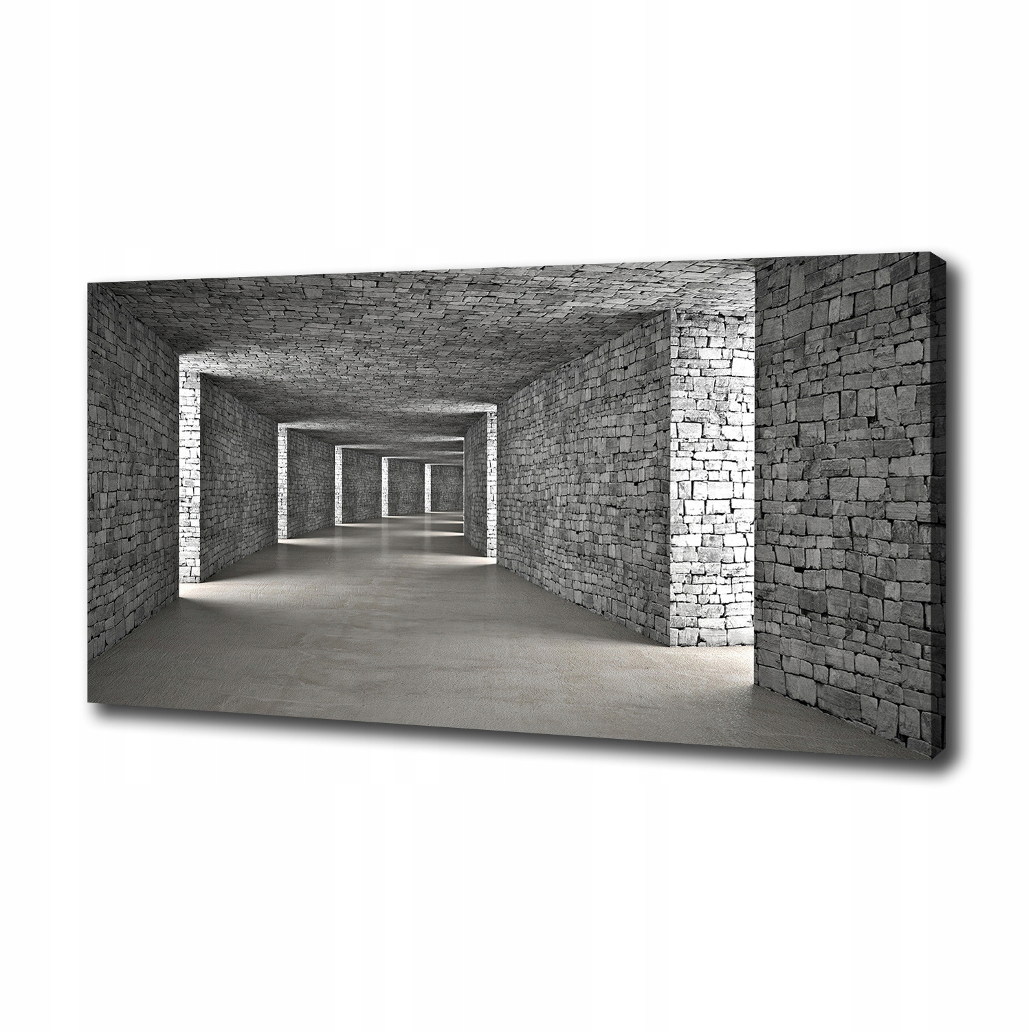 

Foto obraz na płótnie Tunel z cegły 100x50 cm