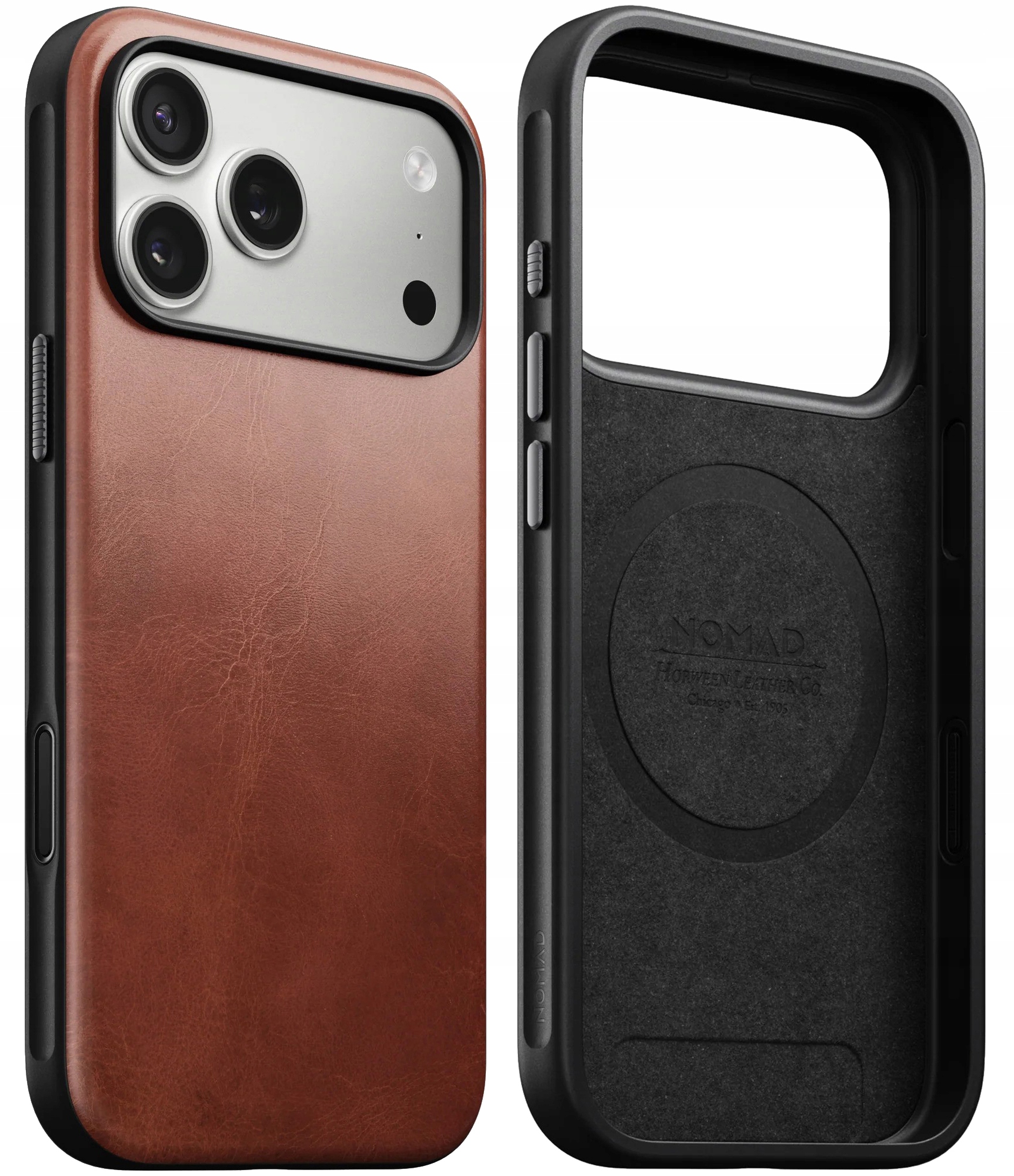 Nomad Modern Leather MagSafe puzdro Kožené puzdro pre iPhone 17 Pro