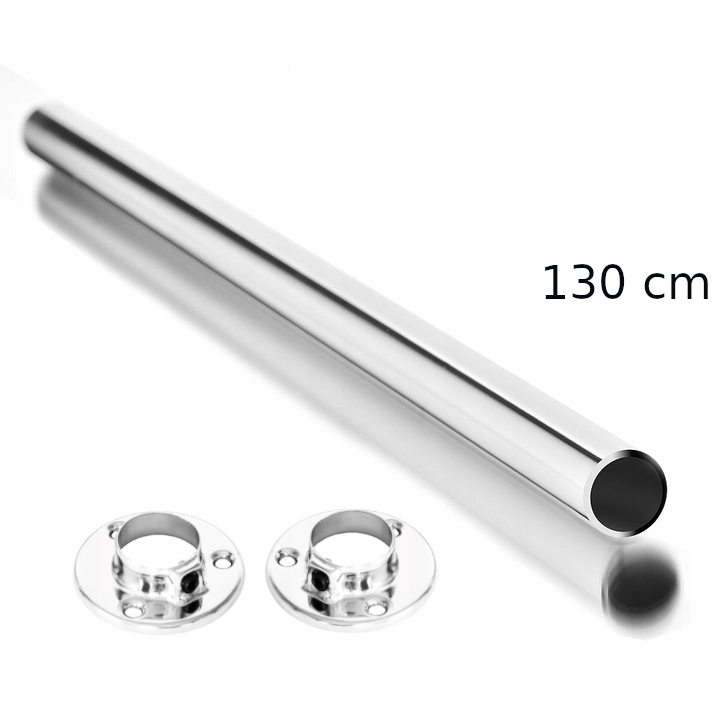 

Rura Do Szafy, Drążek Ubraniowy Fi 25MM do 130 cm