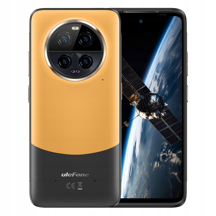 Odolný satelitní smartphone Ulefone Armor 23 Ultra 5G oranžový