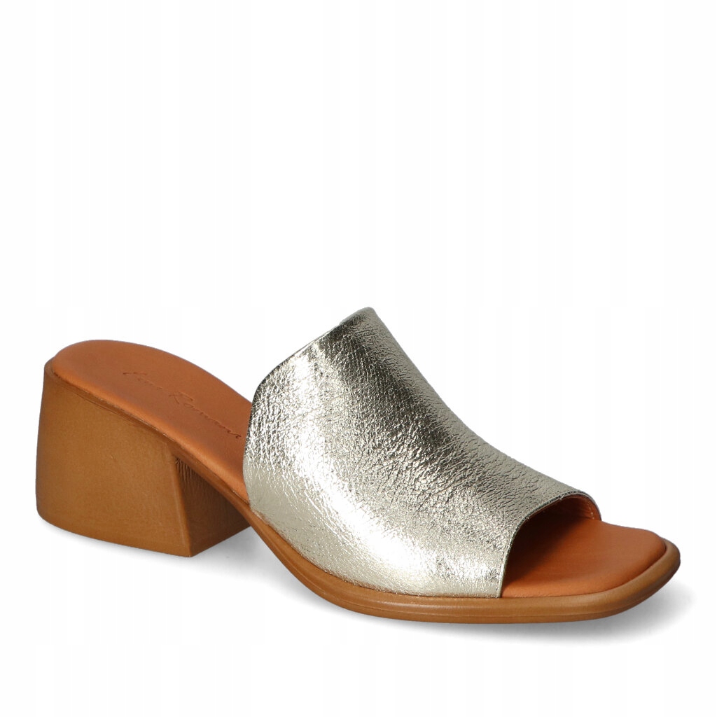 Nazouváky Emi Romani Zlaté Lico kožené 38