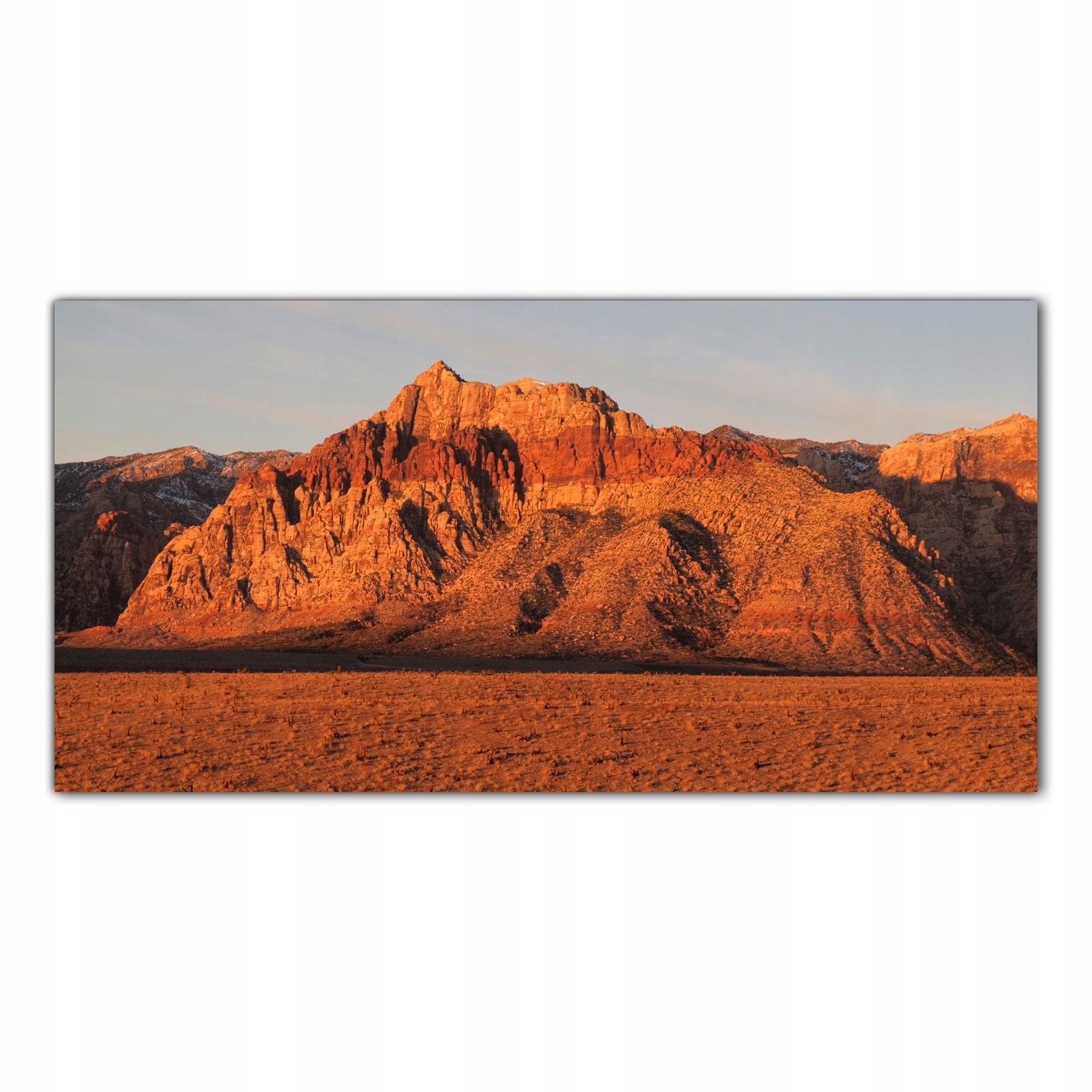 Poušť Skály Písek 140x70 Panel sklo do kuchyně