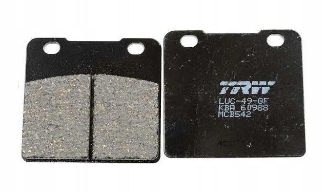 MCB542 - ТОРМОЗНЫЕ КОЛОДКИ TRW SUZUKI VS 1400 INTRUDER 87-03
