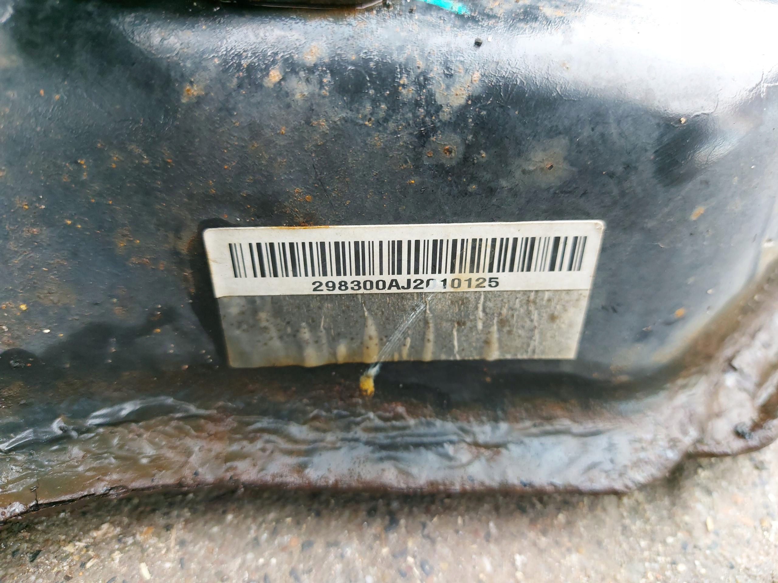 MG ZS 1.5B suspension beam of the engine front