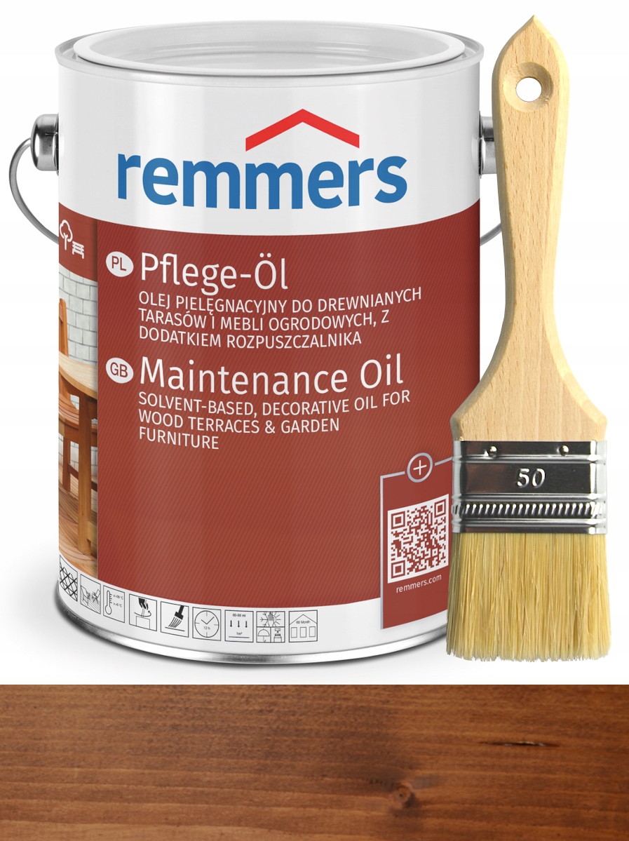 

Remmers Pflege-ol olej do drewna 2,5L Orzech