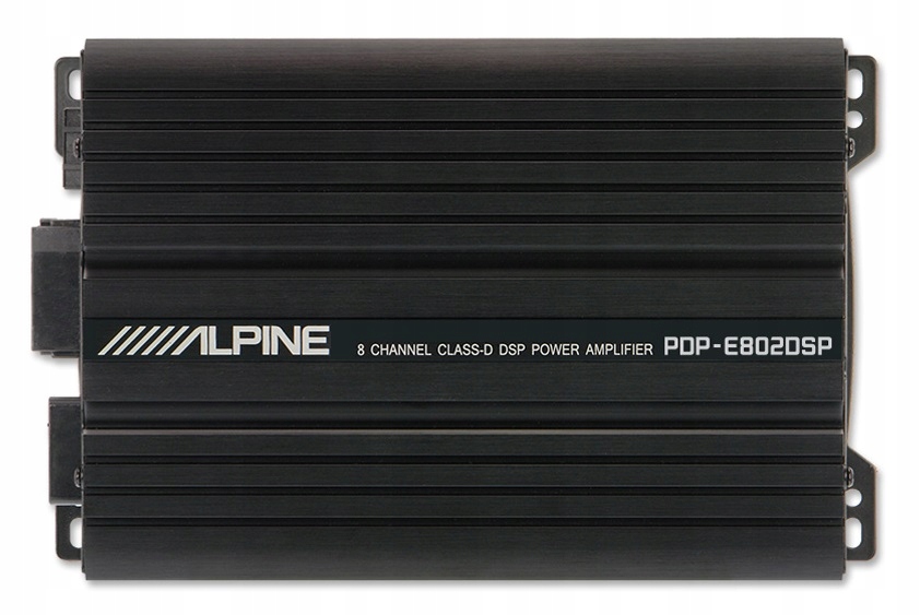 ALPINE PDP-E802DSP WZMACNIACZ Z PROCESOREM DŹWIĘKU 8x100W RMS WiFi OPTICAL Model PDP-E802DSP