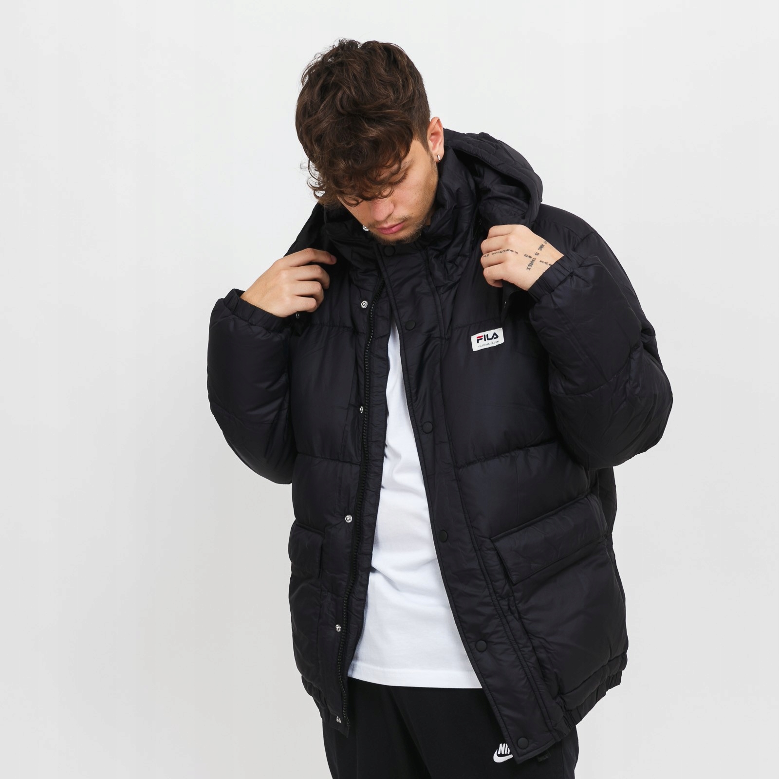 Pánská bunda Fila Tirebolu oversized puff jacket