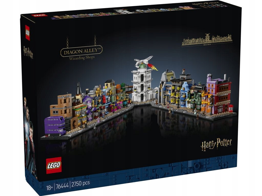 Lego 76444 Harry Potter Kouzelné obchody na ulici Úhlové