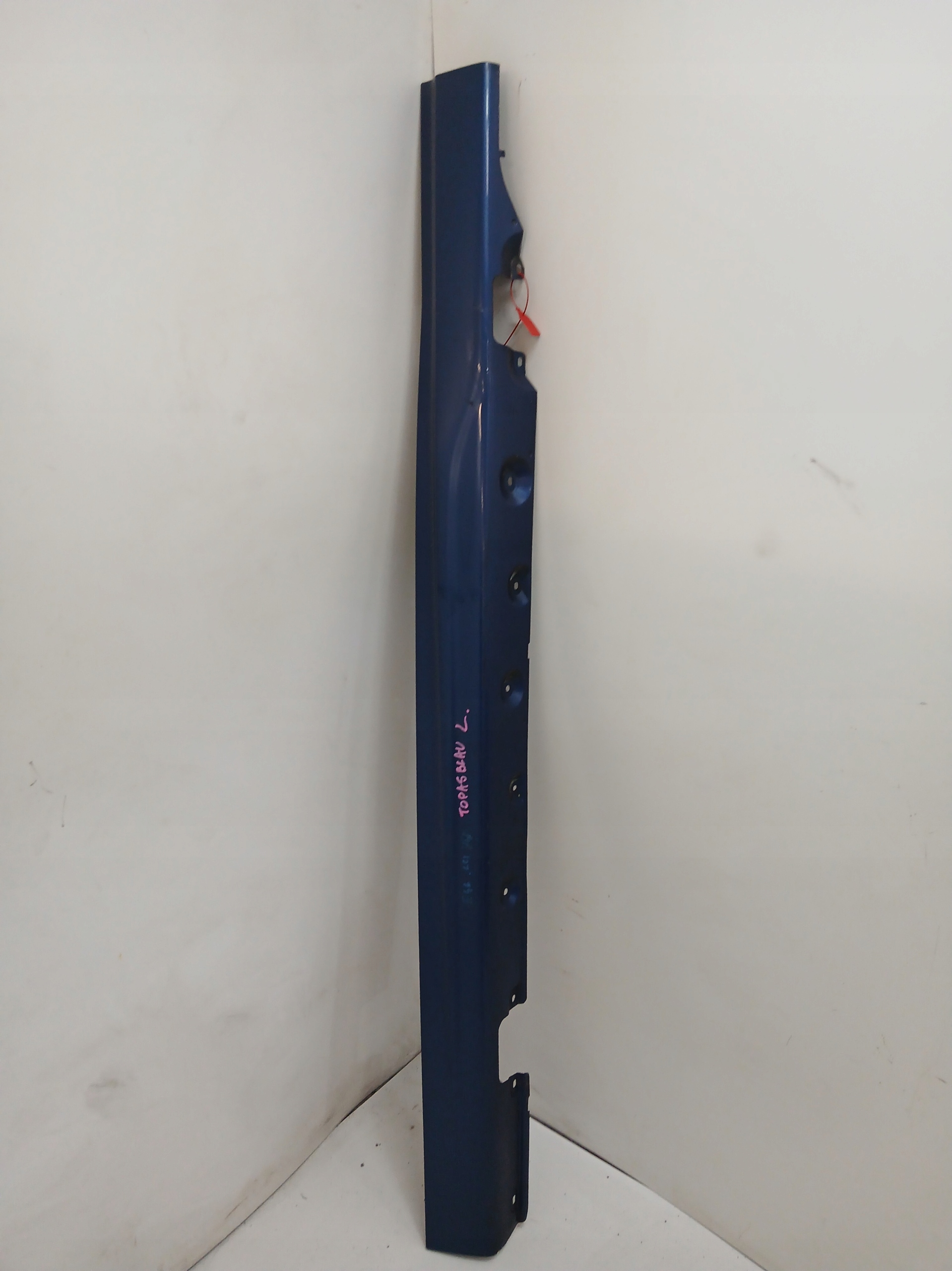 moulding threshold left BMW E46 LIFT M PAKIET TOPASBLAU