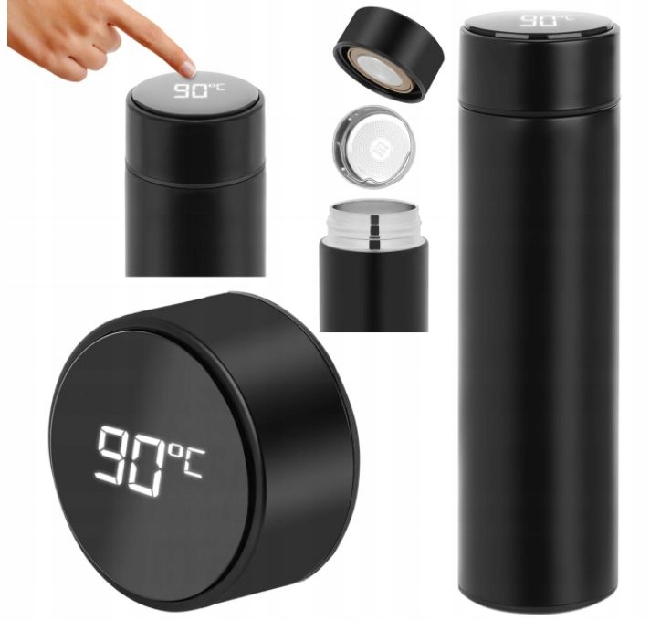 

Kubek Termiczny Smart 500ML Termos Butelka LCD