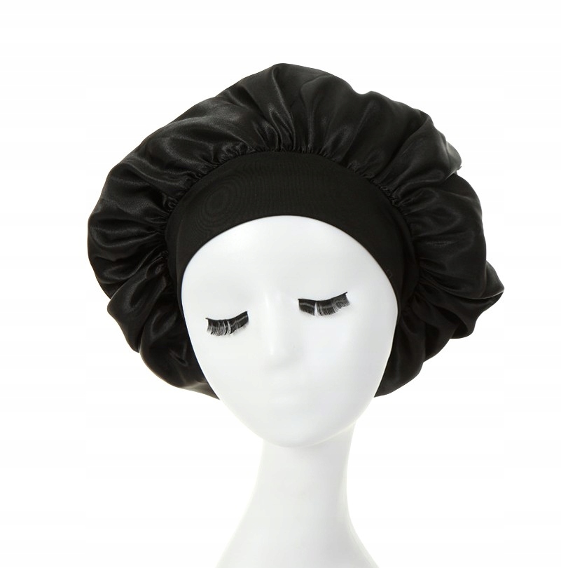 Czepek Damski na noc satynowy na włosy Ściągacz oochronny Rodzaj do spania