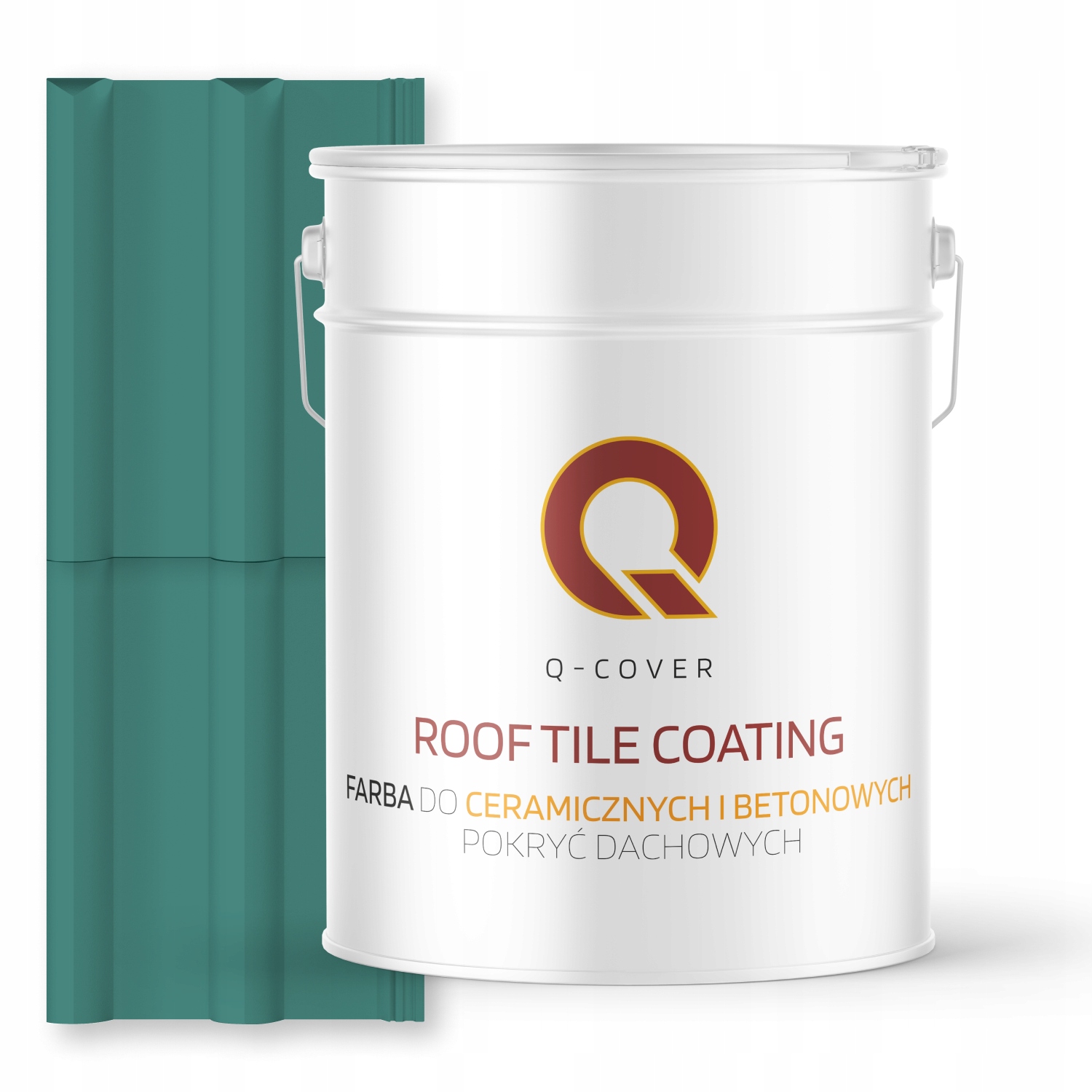 Farba Na Keramické Strechy Betónová Tyrkysová Mätová Ral 6033 10 L Matná
