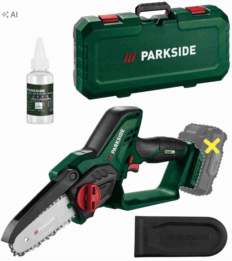 Parkside akumulatorowa pilarka piła łańcuchowa Paghs 20V