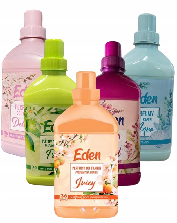Levně 5x Parfém Na Textil Eden Delicate Floral Fresh Aqua Juicy 5x720 ml