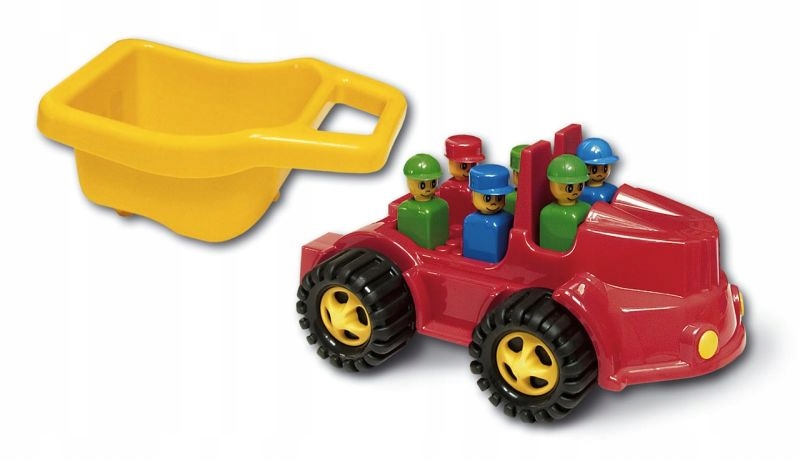 

Hemar Samochód Jeep z ludzikami
